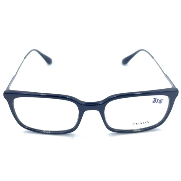 Prada NEW VPR 16U Black 1AB-1O1 Eyeglasses Frames 55-19 150 Italy - Picture 2 of 12